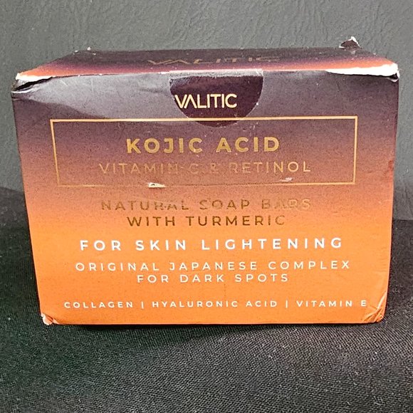 Valitic Other Kojic Acid Vitamin C And Retinol Soap Bars Wturmeric